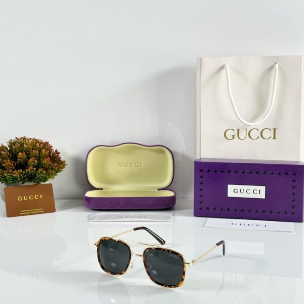 Gucci 6639 Tiger Gold Black