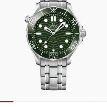 Omeg_a seamaster diver 300M automatic Silver-Green